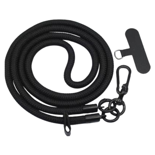 Telefoonkoord Wintersport Anti-Diefstal 150 cm Zwart