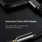 USB-C naar AUX Adapter 3.5mm DAC – Gevlochten Kabel