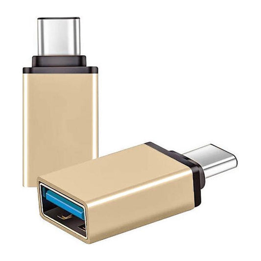 USB-C naar USB-A OTG Adapter USB 3.0 – Goud