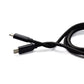 USB-C naar USB-C Kabel 60W 2M – 2 Stuks Nylon Zwart