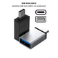 USB-C naar USB 3.0 Adapter – OTG Converter Zwart