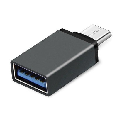 USB-C naar USB 3.0 Adapter – OTG Converter Zwart