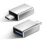 USB-C naar USB 3.0 Adapter – OTG Converter Zwart