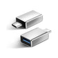 USB-C naar USB 3.0 Adapter – OTG Converter Zwart