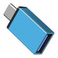 USB-C naar USB 3.0 Adapter – OTG Converter Zwart