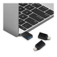USB-C naar USB 3.0 Adapter – OTG Converter Zwart