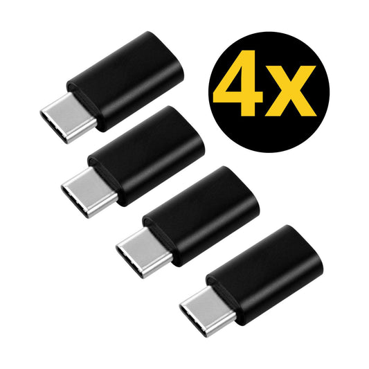 USB-C to Lightning Adapter 4-Pack – Compact Converter
