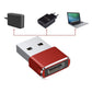 USB-C to USB Adapter 2-Pack – USB 3.1 Converter Red