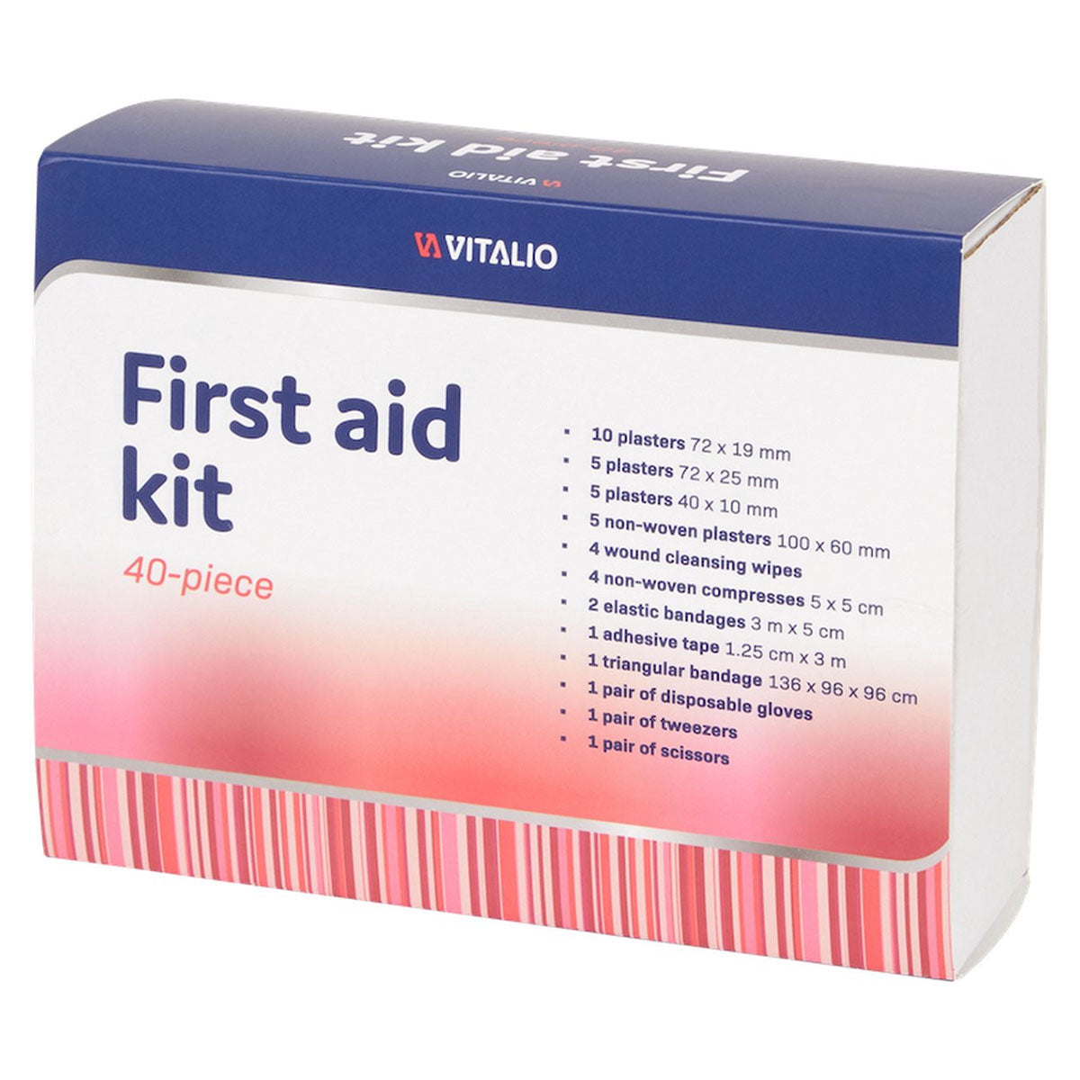 VITALIO EHBO Kit 40 Delig – Compacte First Aid Set