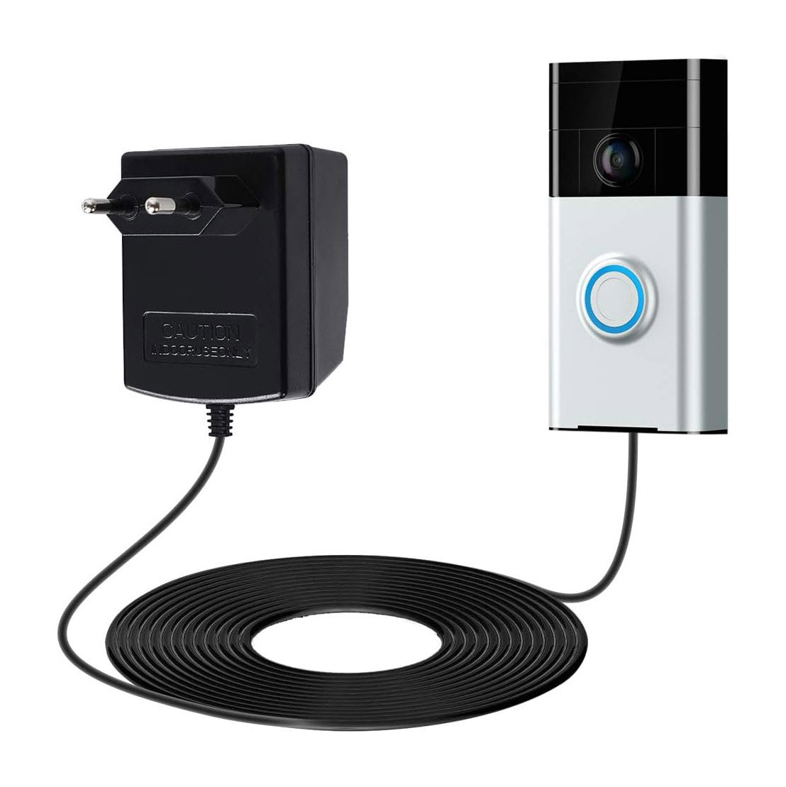 Videodeurbel Adapter 18V 10M voor Ring & Eufy