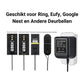 Videodeurbel Adapter 18V – 10M voor Ring, Eufy & Nest