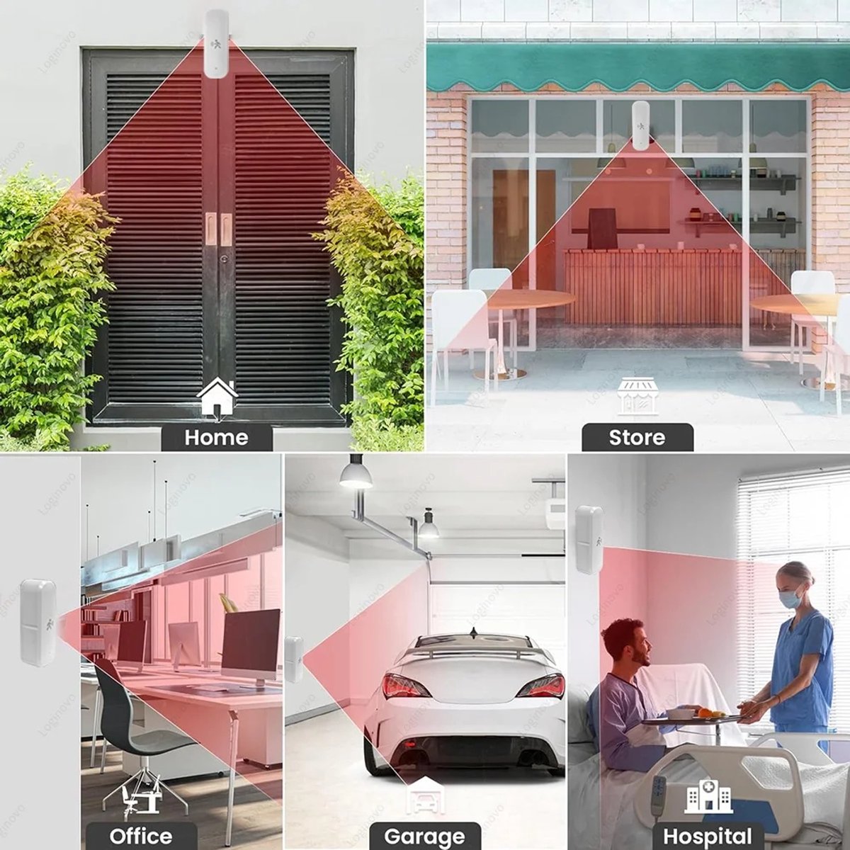 Zigbee Bewegingssensor met Luxsensor – Smart PIR Sensor