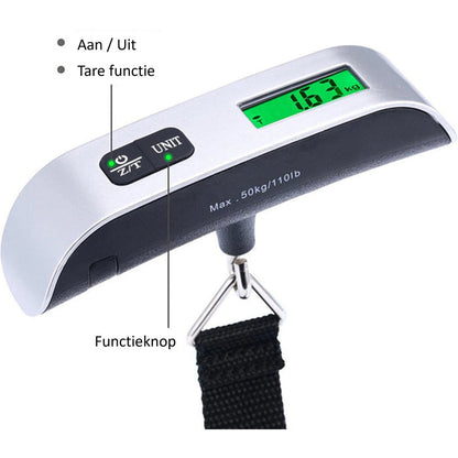 Staza Digital Luggage Scale 50KG with Thermometer