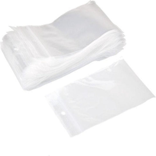 Ziplock Zakjes 70x100 mm – 200 Stuks Hersluitbaar