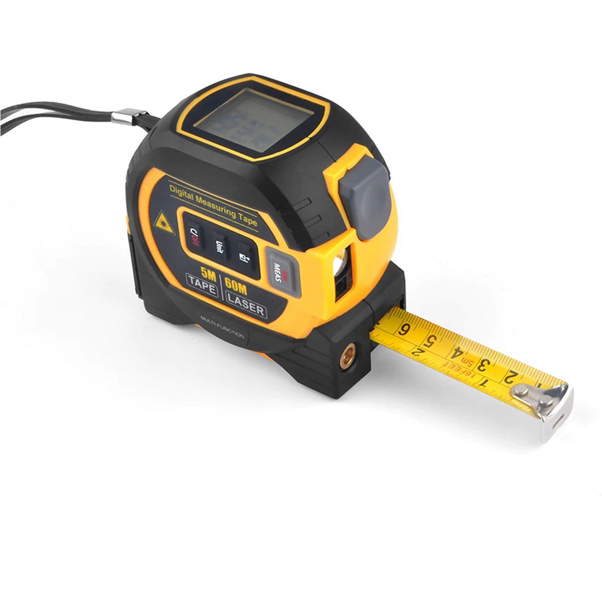 Rolmaat met Multifunctionele Digitale Laser – productfoto